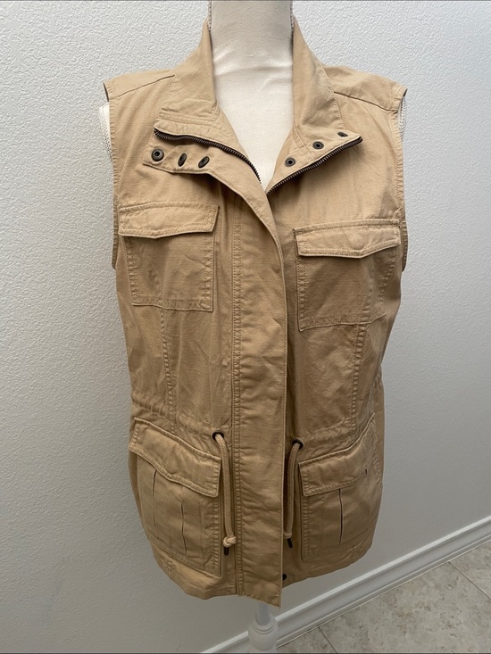 Cabela's Jackets & Blazers - Cabela’s Women’s Utility Khaki Vest Pockets Hiking Camping